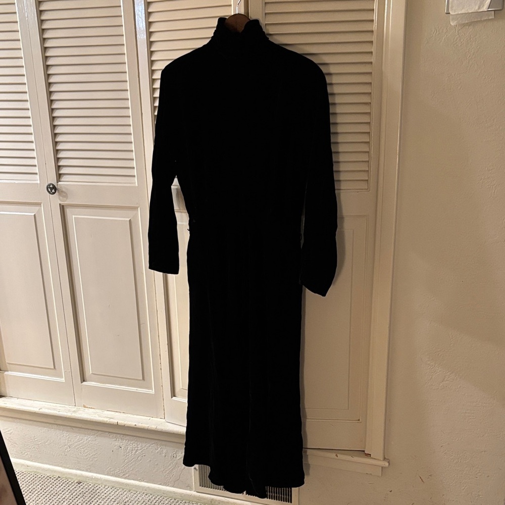 Ralph Lauren Black Long Sleeve Dress